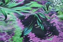 Stretch katoen – Colorful jungle