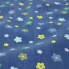 Stretch katoen – Floral denim