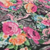 Stretch katoen – Flowers & paisley allover