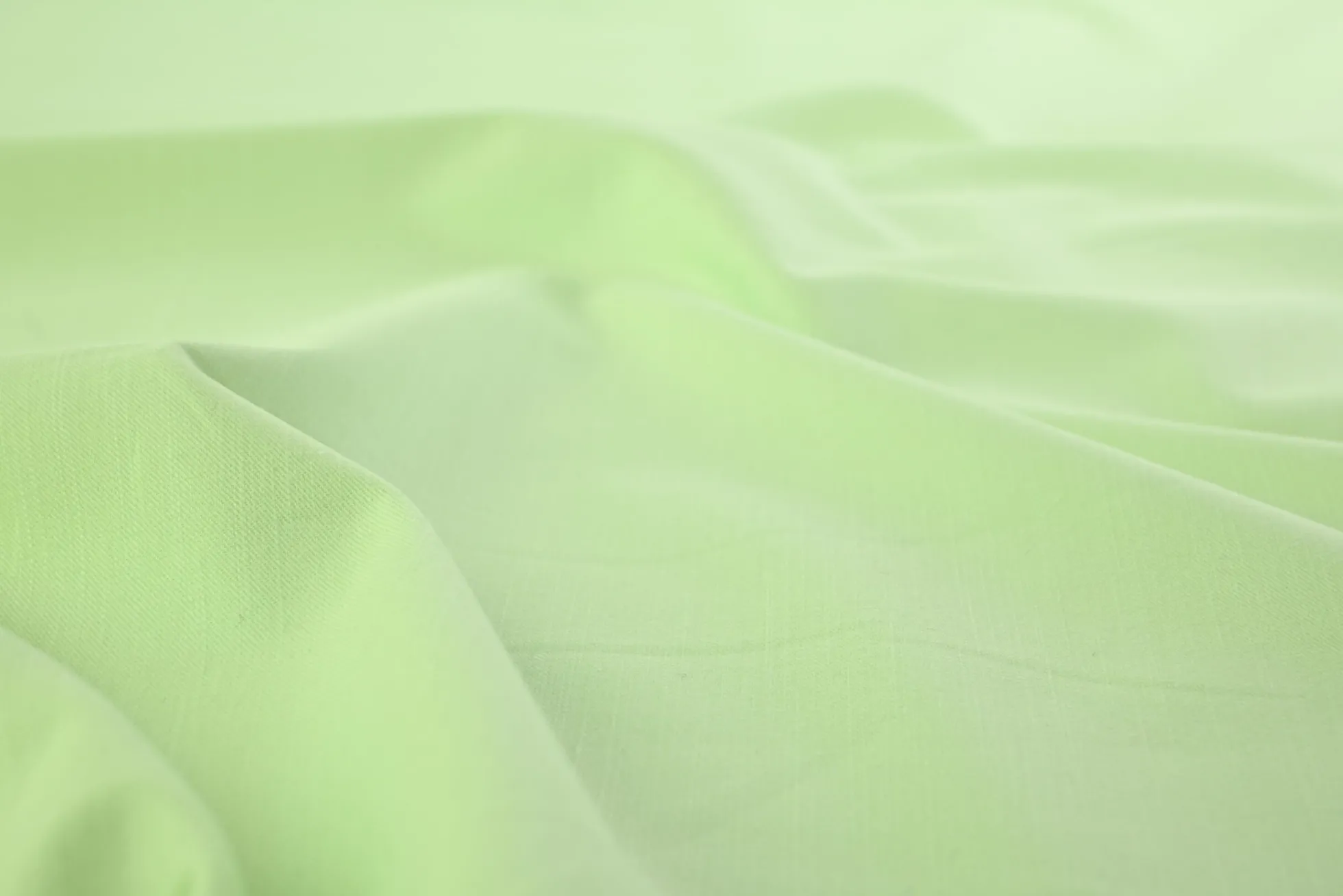 Stretch katoen – Licht lime