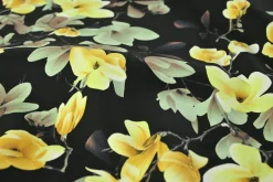 Stretch katoen – Magnolia floral