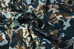 Stretch katoen – Navy art