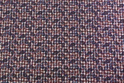 Stretch katoen – Paisley gingham