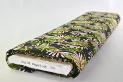Stretch katoen – Palm leaves