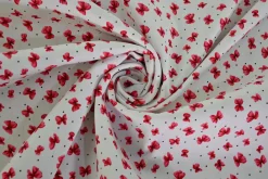 Stretch katoen – Pink butterflies