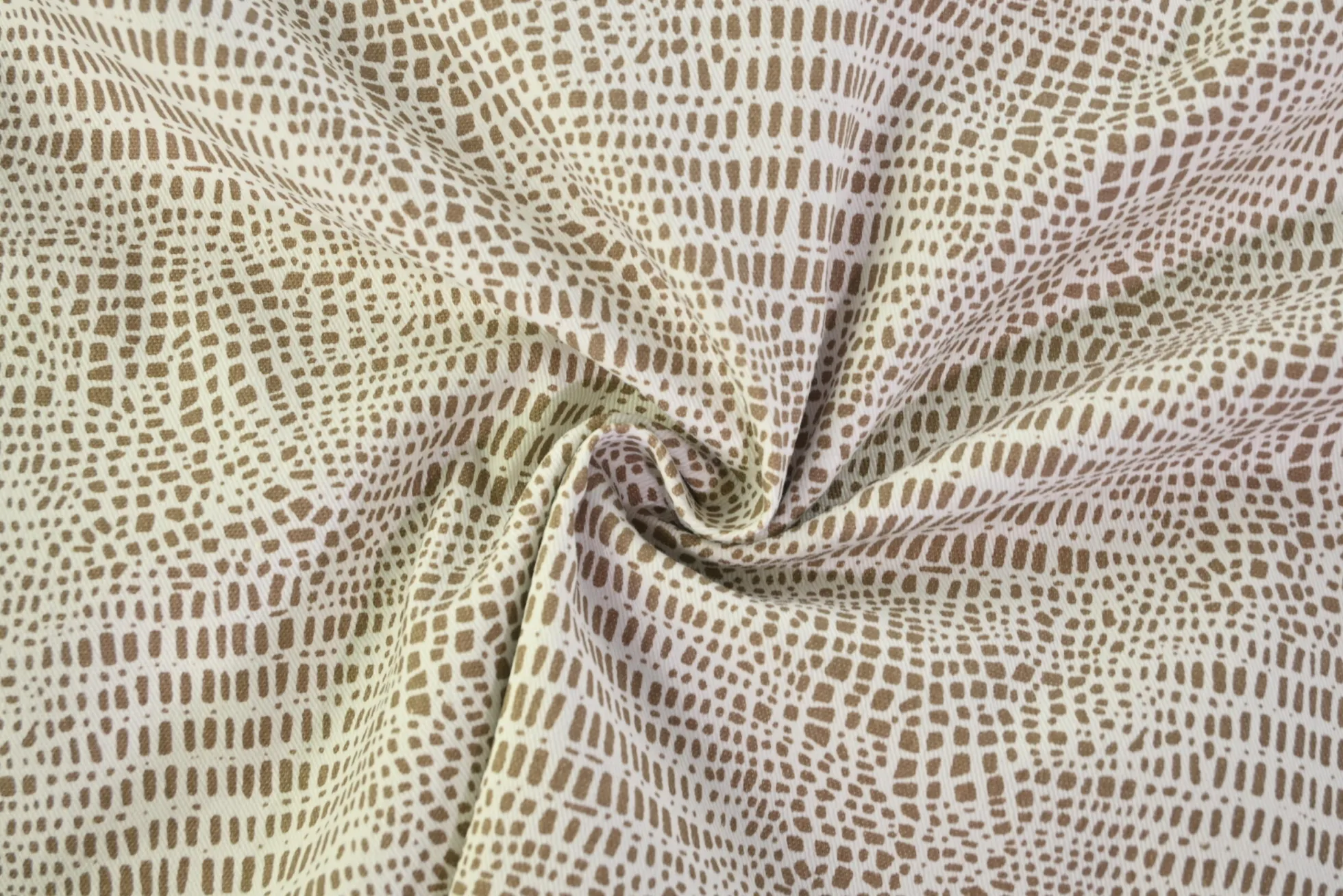 Stretch katoen – Python taupe