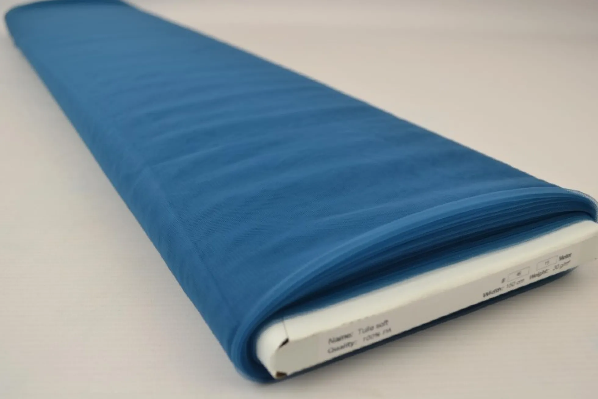 Stretch Tule: Donker petrol