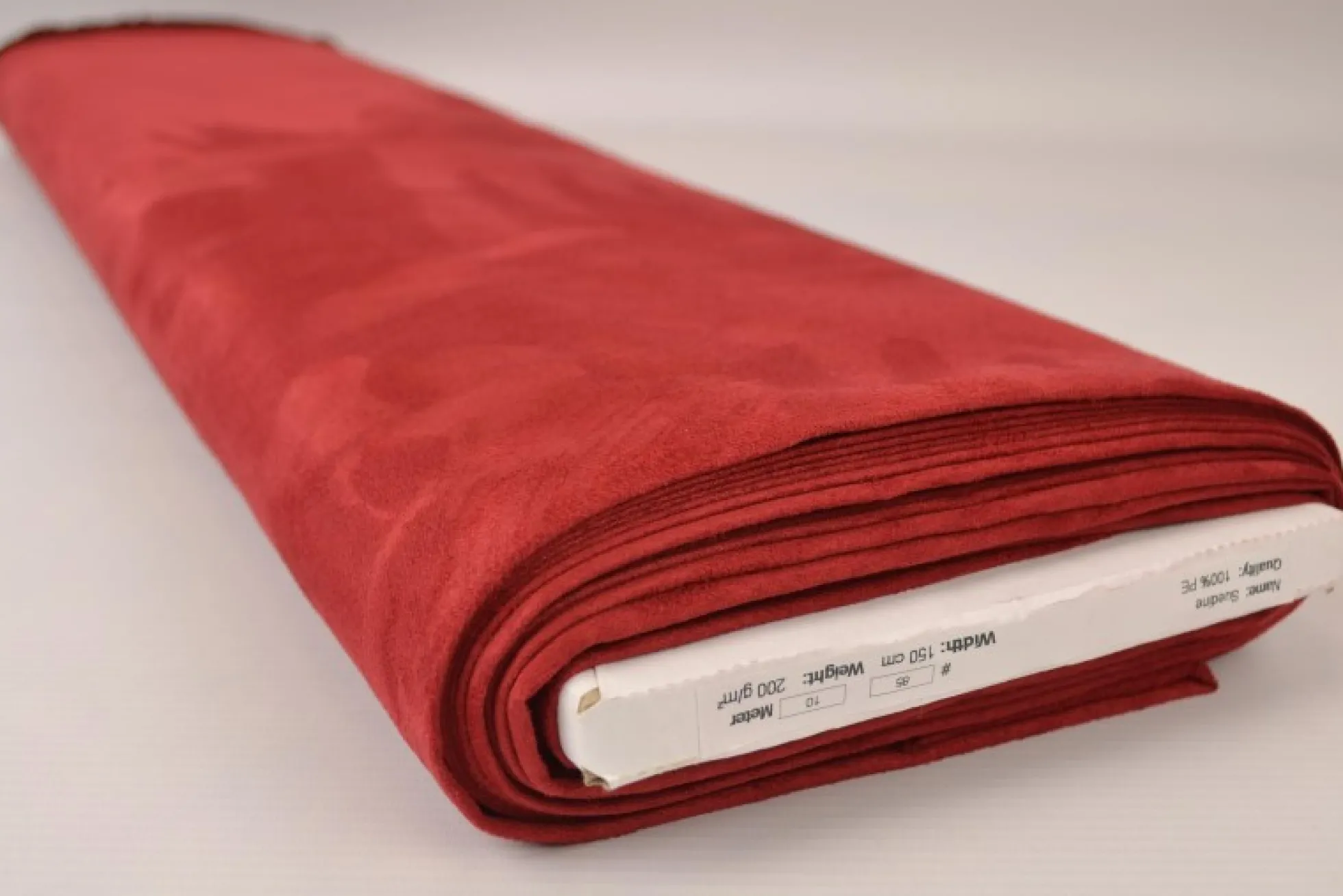 Suedine / Alcantara – Donkerrood