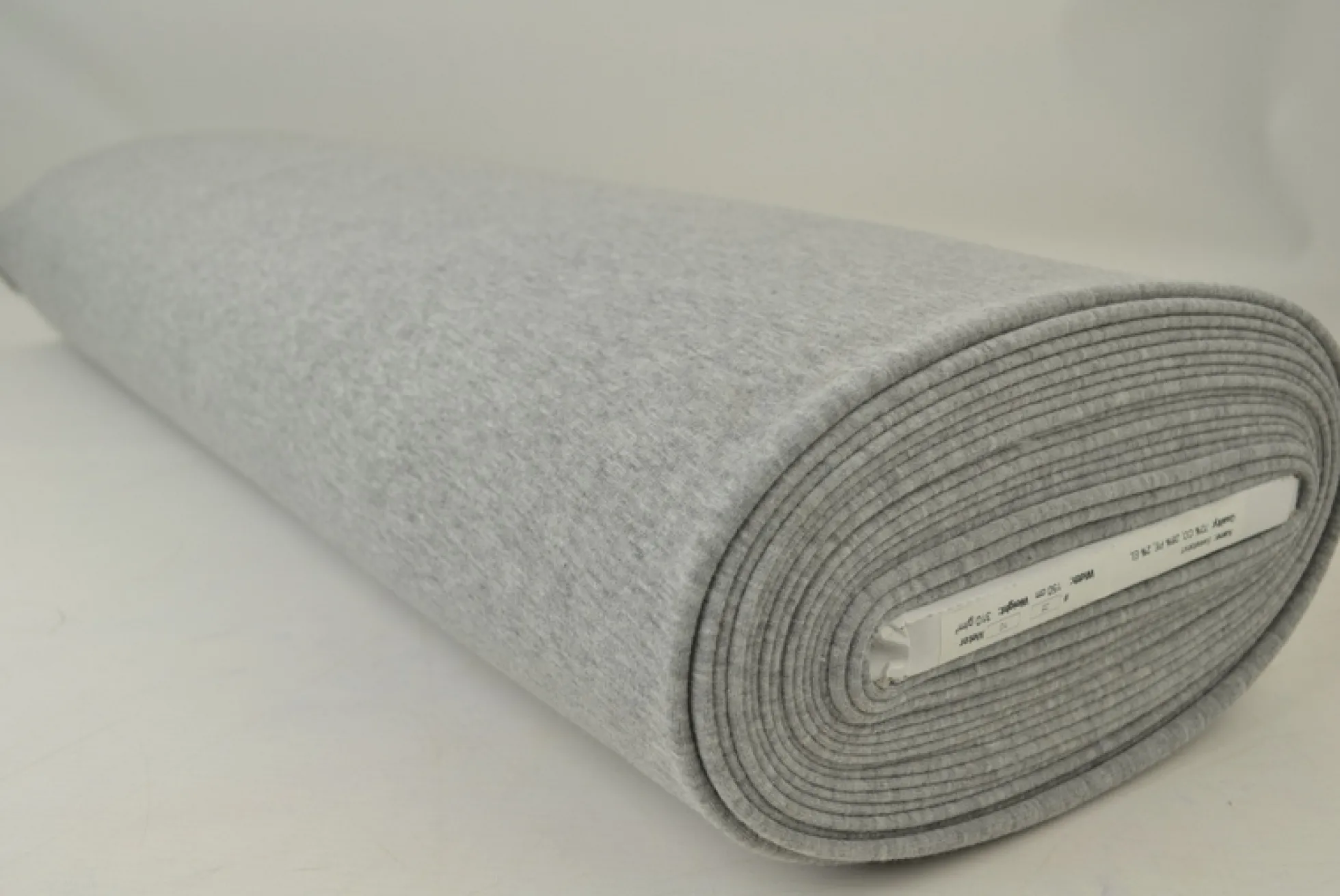 Sweaterstof / Jogging alpenfleece: Zilvergrijs