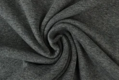 Sweaterstof / Jogging alpenfleece: Donkergrijs