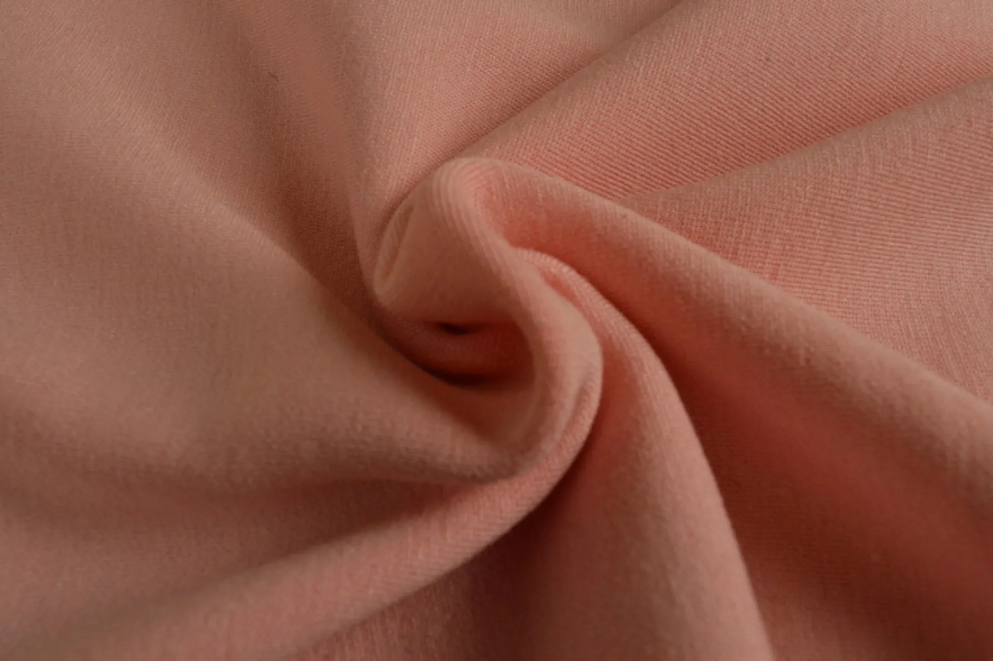 Sweaterstof / Jogging alpenfleece: Babyroze