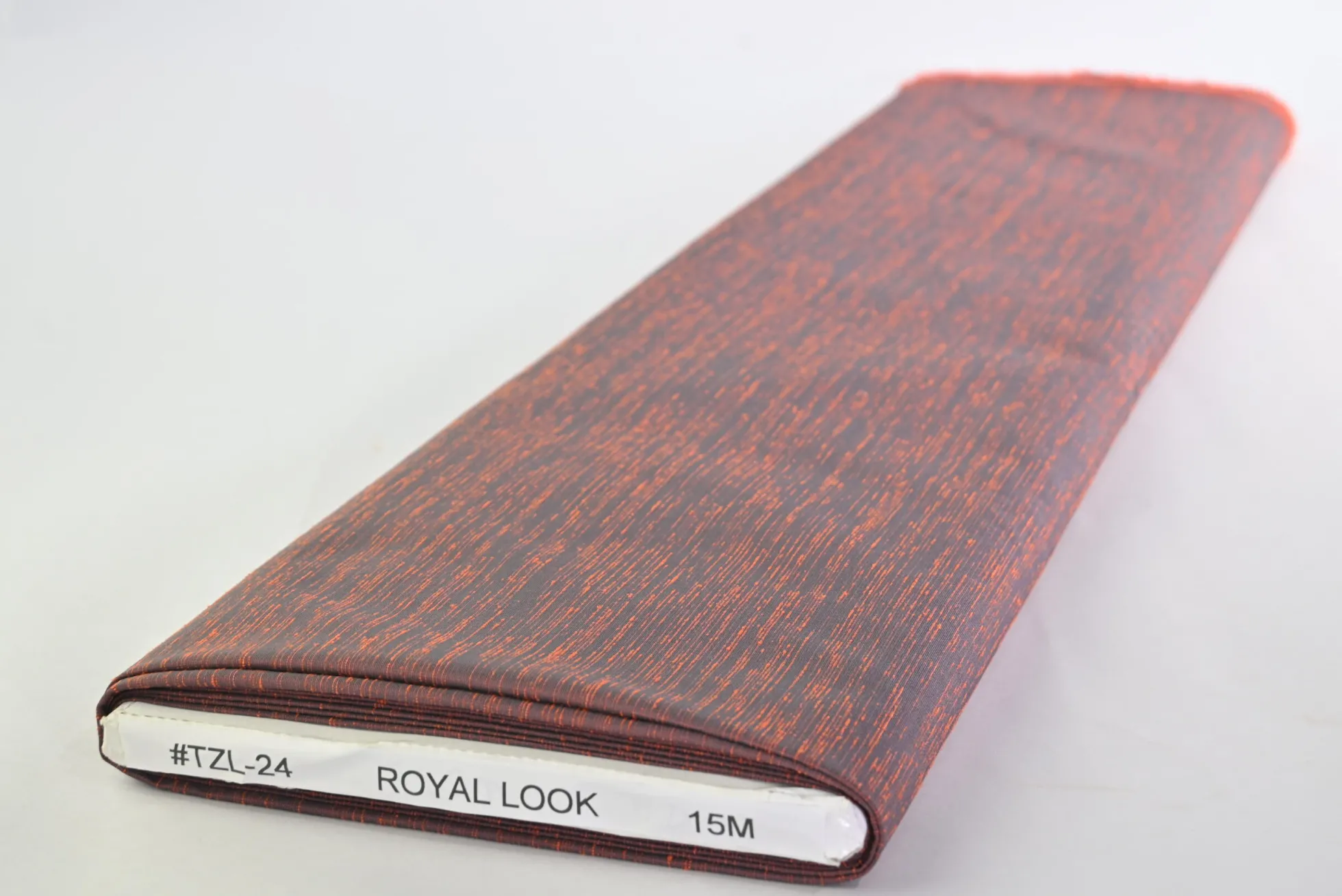 Taft zijde look – Orange two-tone