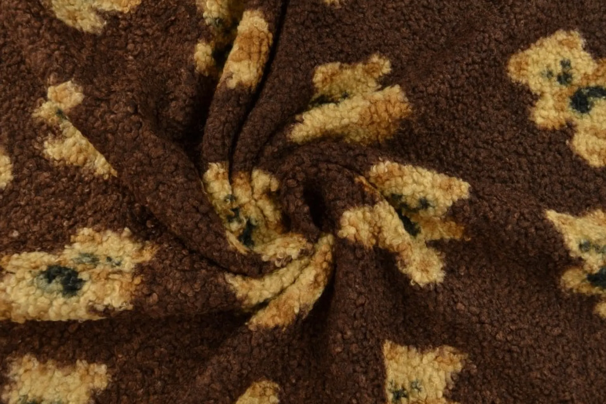 Teddy / borg – Teddybear dark brown