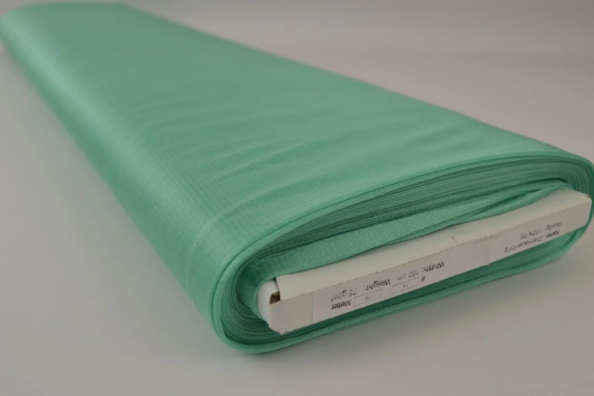 Tricot voering / Charmeuse: Mintgroen
