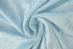 Velours de panne – Babyblauw
