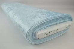 Velours de panne – Babyblauw