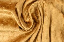Velours de panne – Donker oker / goud