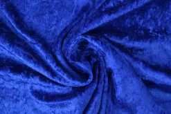 Velours de panne – Kobaltblauw