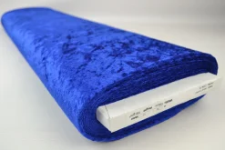 Velours de panne – Kobaltblauw