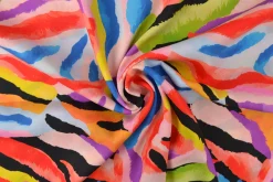 Viscose – Abstract animal pink
