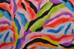 Viscose – Abstract animal pink
