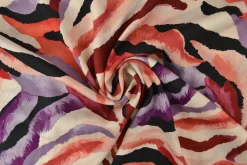 Viscose – Abstract animal red