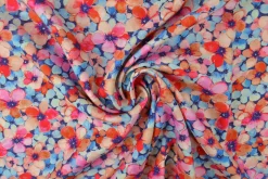 Viscose – Art bloom pink