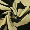 Viscose – Banana leaves black