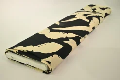 Viscose – Banana leaves black