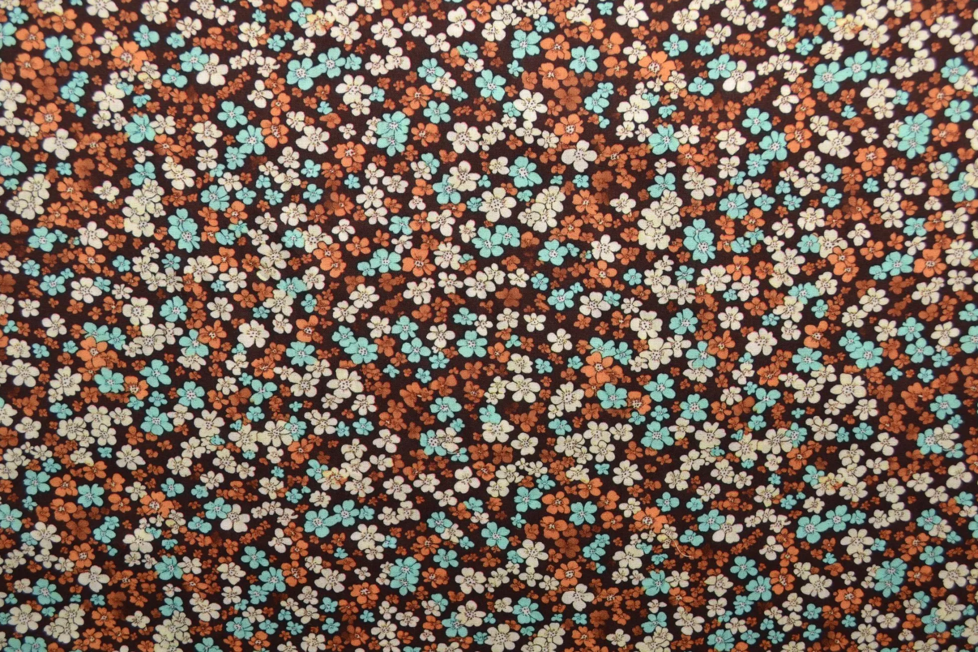 Viscose – Bloom confetti brown