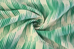 Viscose – Blurry lines green