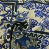 Viscose – Boho bloom indigo blue