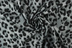 Viscose – Classic leopard grey