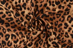 Viscose – Classic leopard ocher