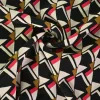 Viscose crêpe – Black triangle