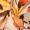Viscose crêpe – Italian flower drawing