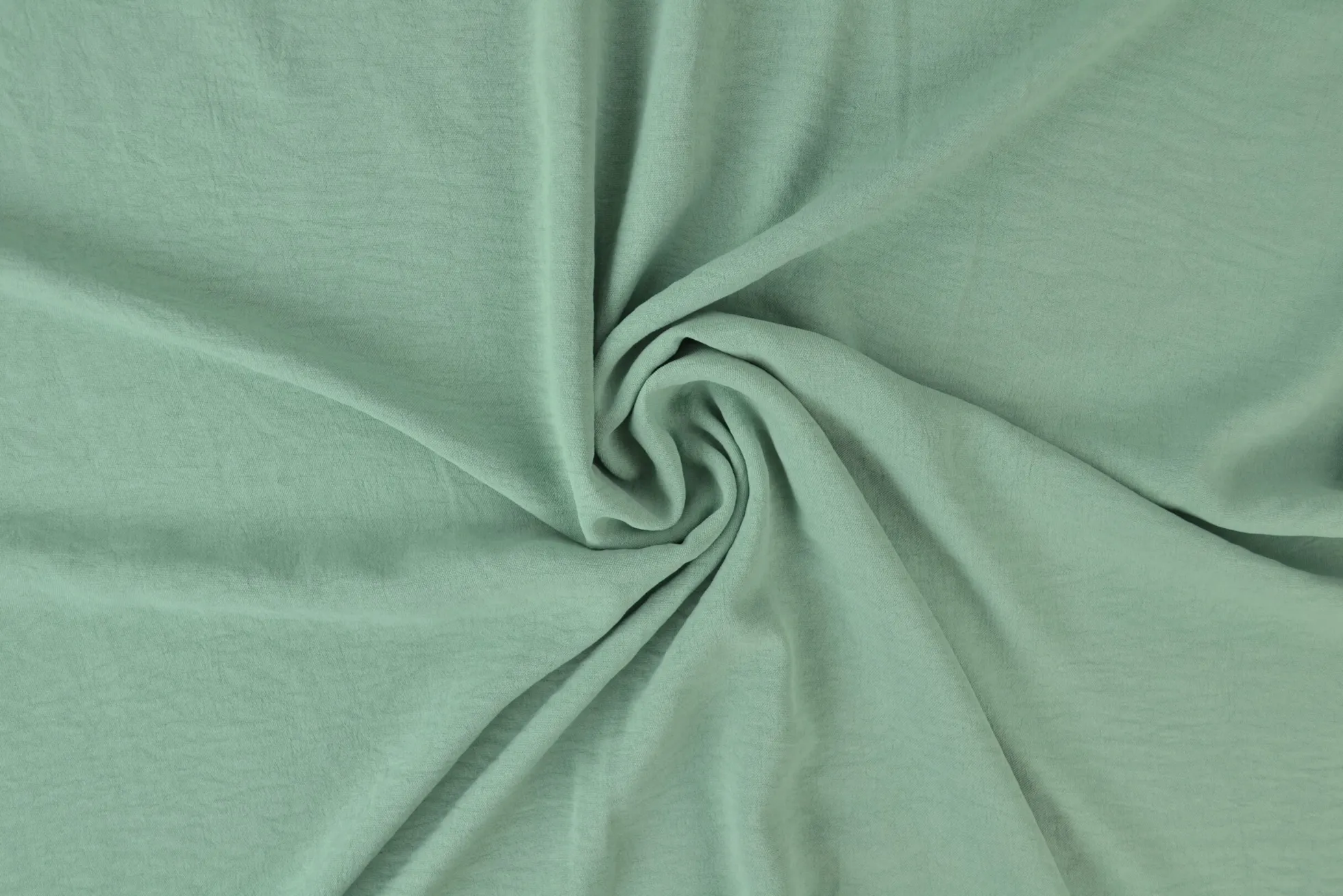 Viscose crêpe – Licht oudgroen