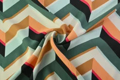Viscose crêpe – Zigzag