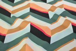 Viscose crêpe – Zigzag