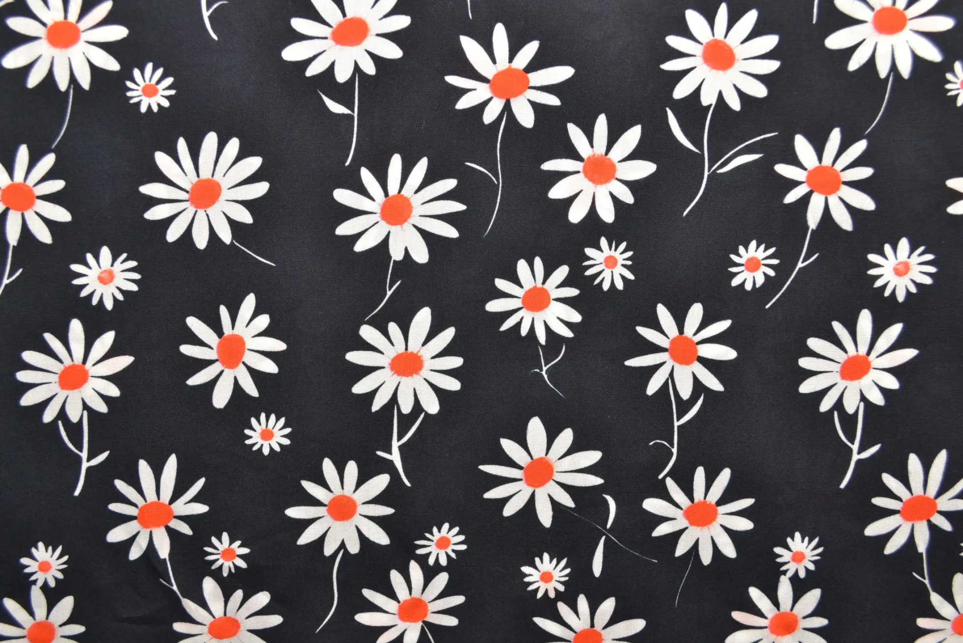 Viscose – Daisy breeze black