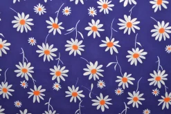 Viscose – Daisy breeze blue