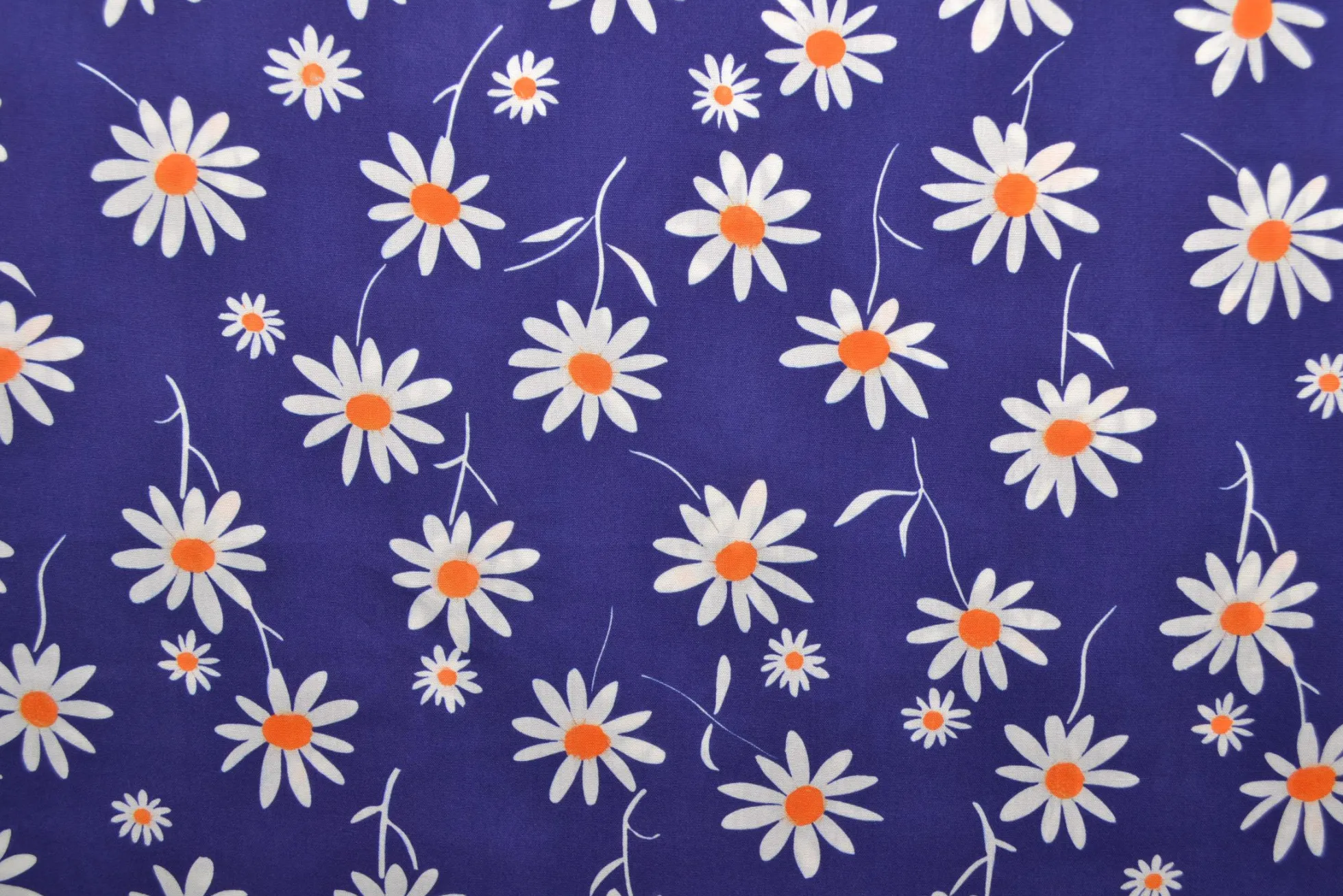 Viscose – Daisy breeze blue
