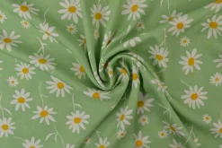 Viscose – Daisy breeze green