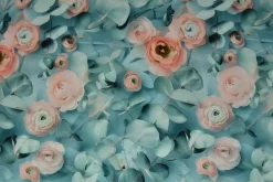 Viscose digitaal – Eucalyptus rose