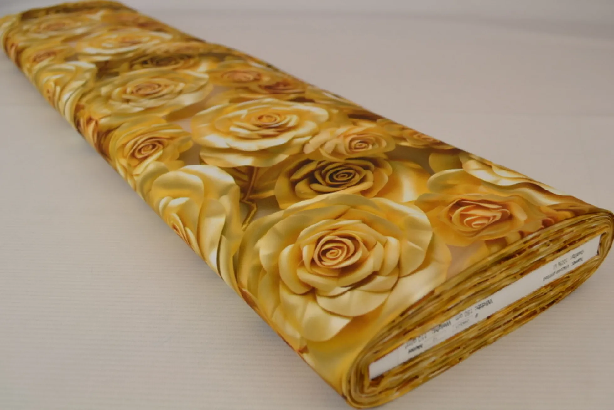 Viscose digitaal – Golden rose