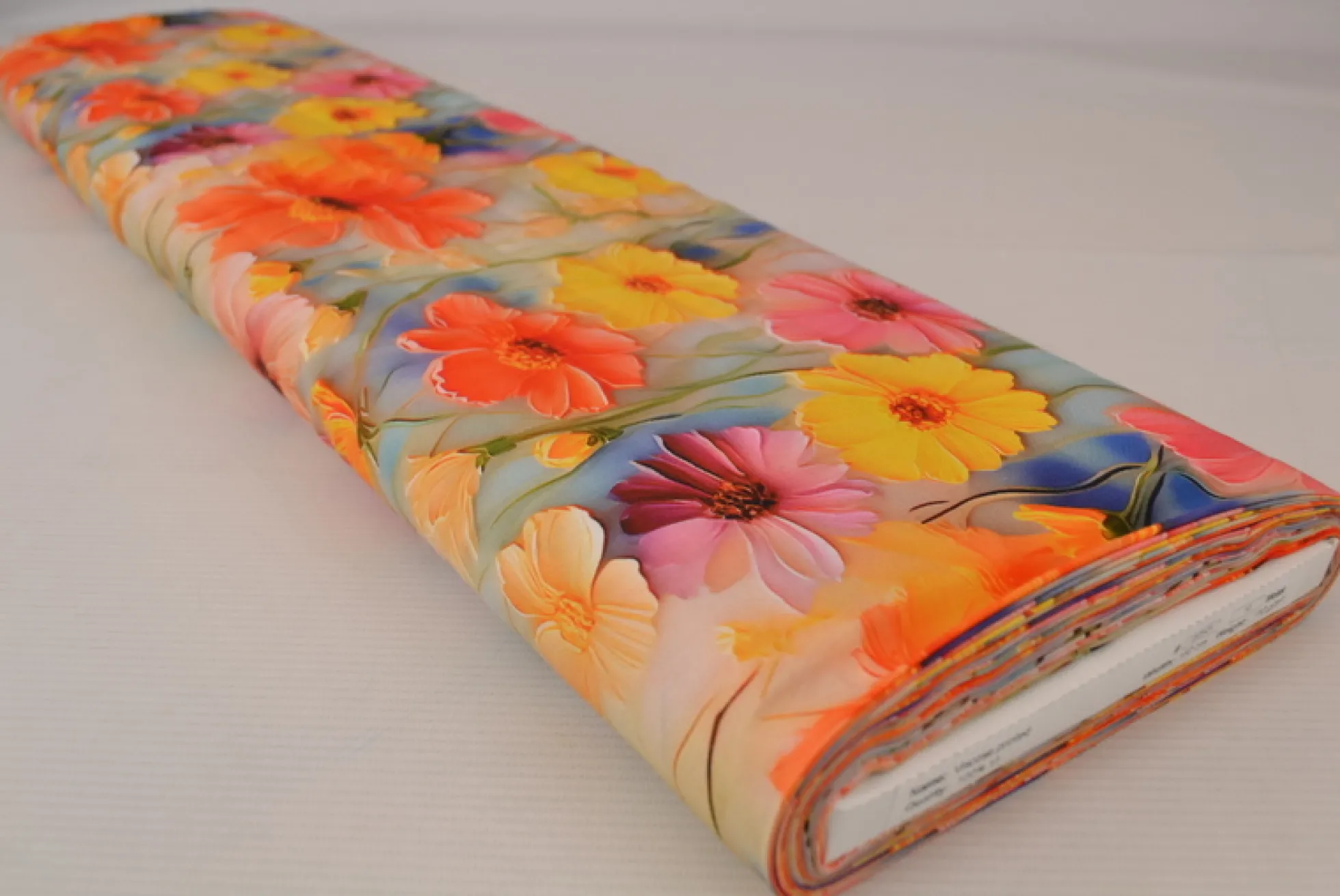 Viscose digitaal – Wild meadow pastel