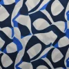 Viscose – Flow shapes blue