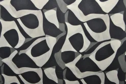 Viscose – Flow shapes grey