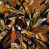Viscose met stretch – Autumn petals