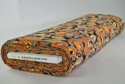 Viscose met stretch – Autumn petals